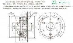 DLD5/A 單片電磁離合器